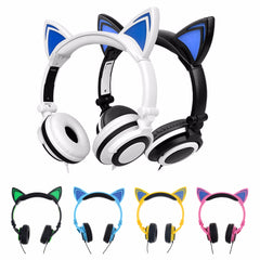 Foldable Luminous Gaming Headset