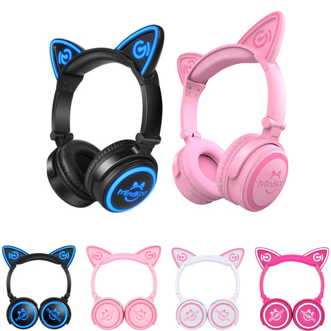Foldable Luminous Gaming Headset