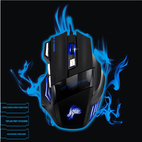 Pro Gamer's LED Optical Mouse
