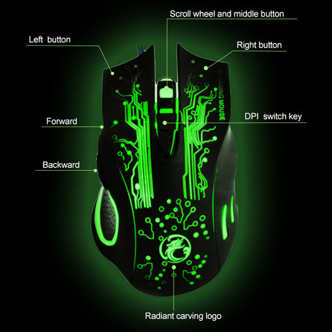 Wired Optical Gaming Mouse
