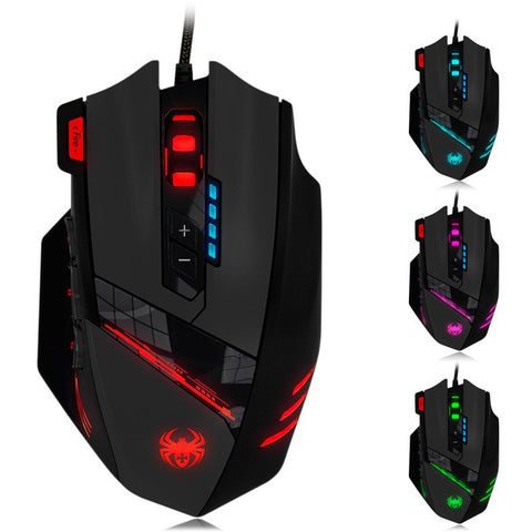 LED Lights Wired Gaming Mouse