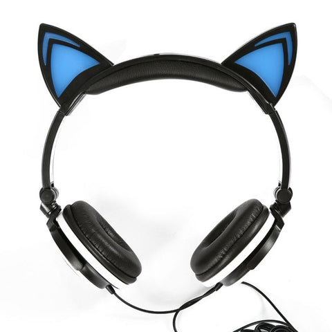 Foldable Luminous Gaming Headset